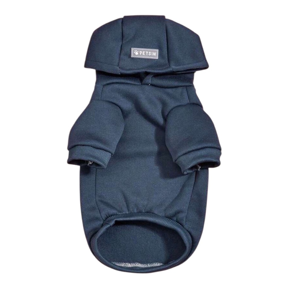 Navy Blue Small Pet Hoodie